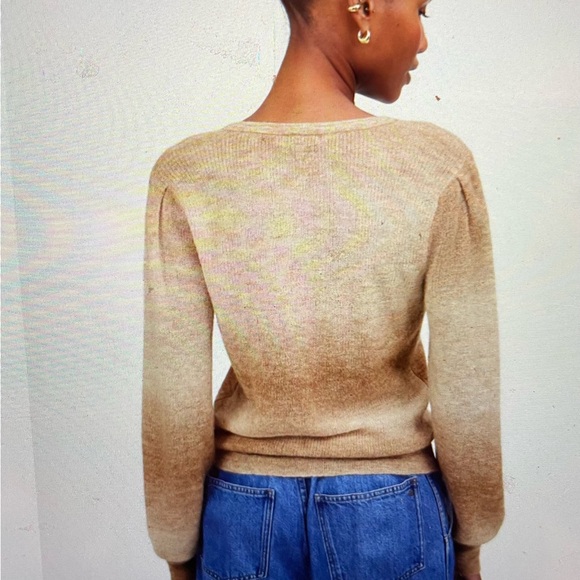 Madewell Alpaca-Blend V-Neck Sweater Size S - Picture 2 of 7